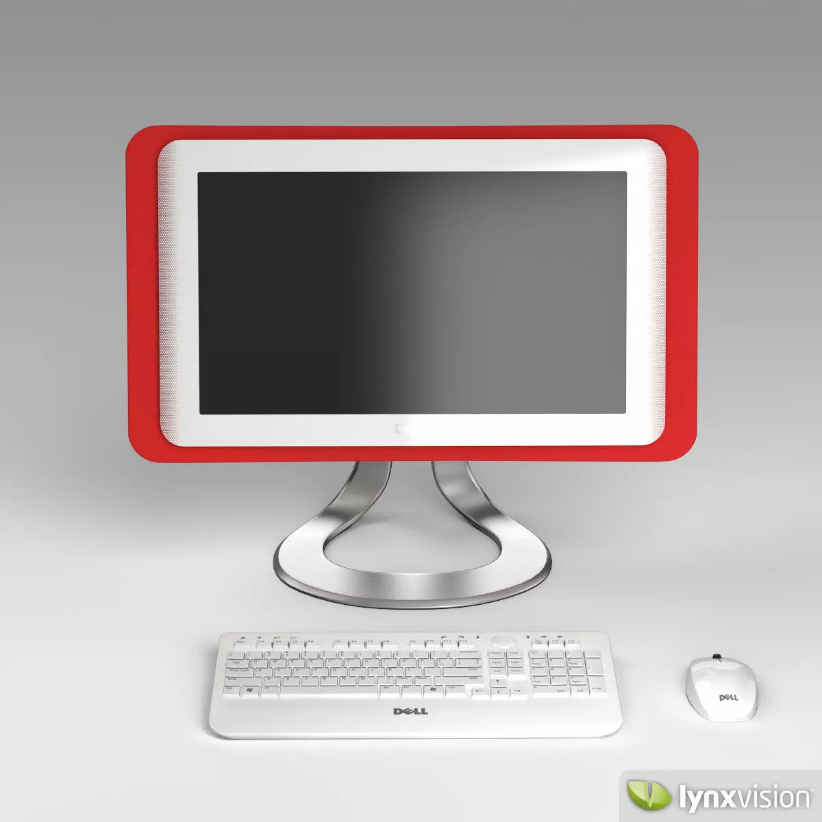 Dell Studio One AIO 3D model_0