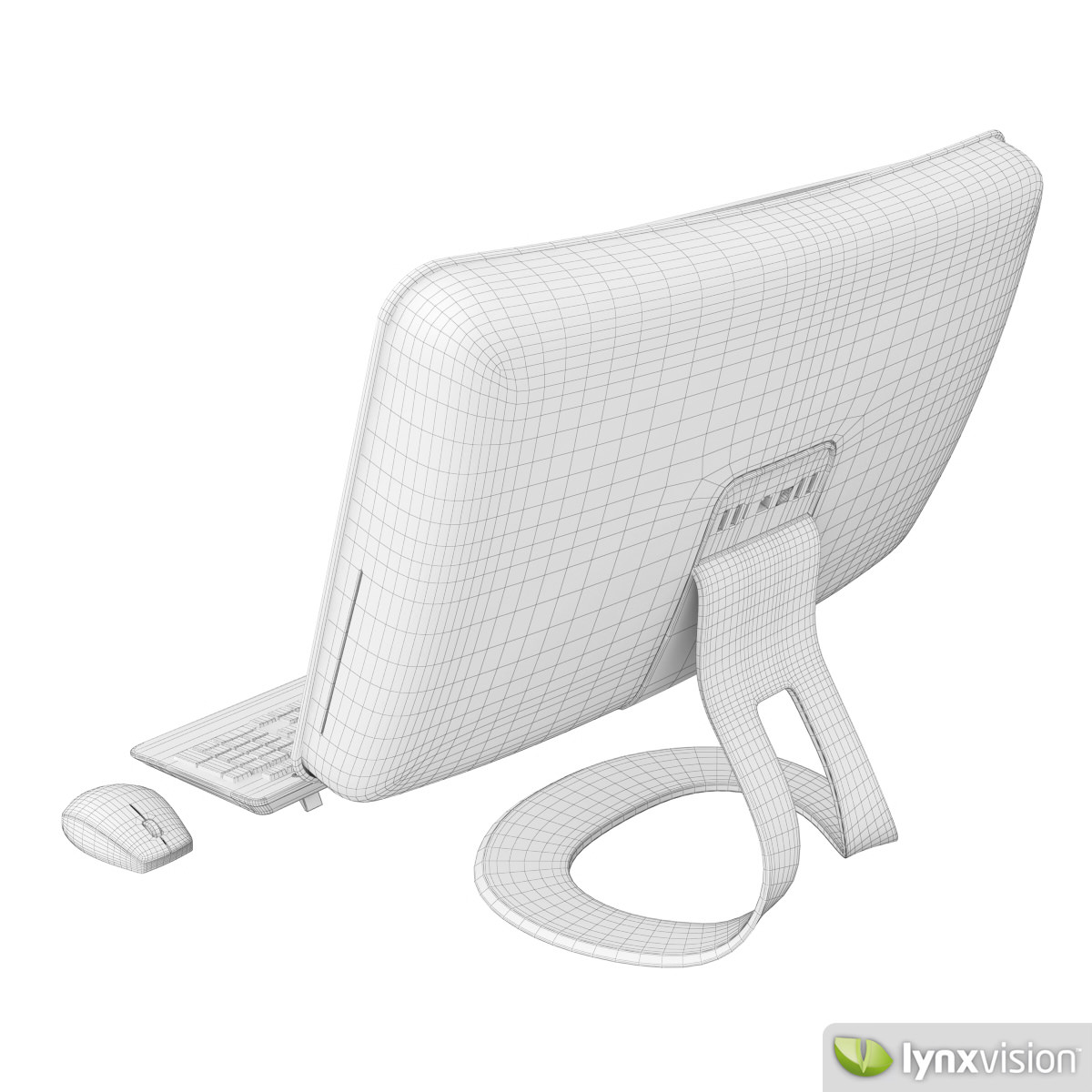 Dell Studio One AIO 3D model_4