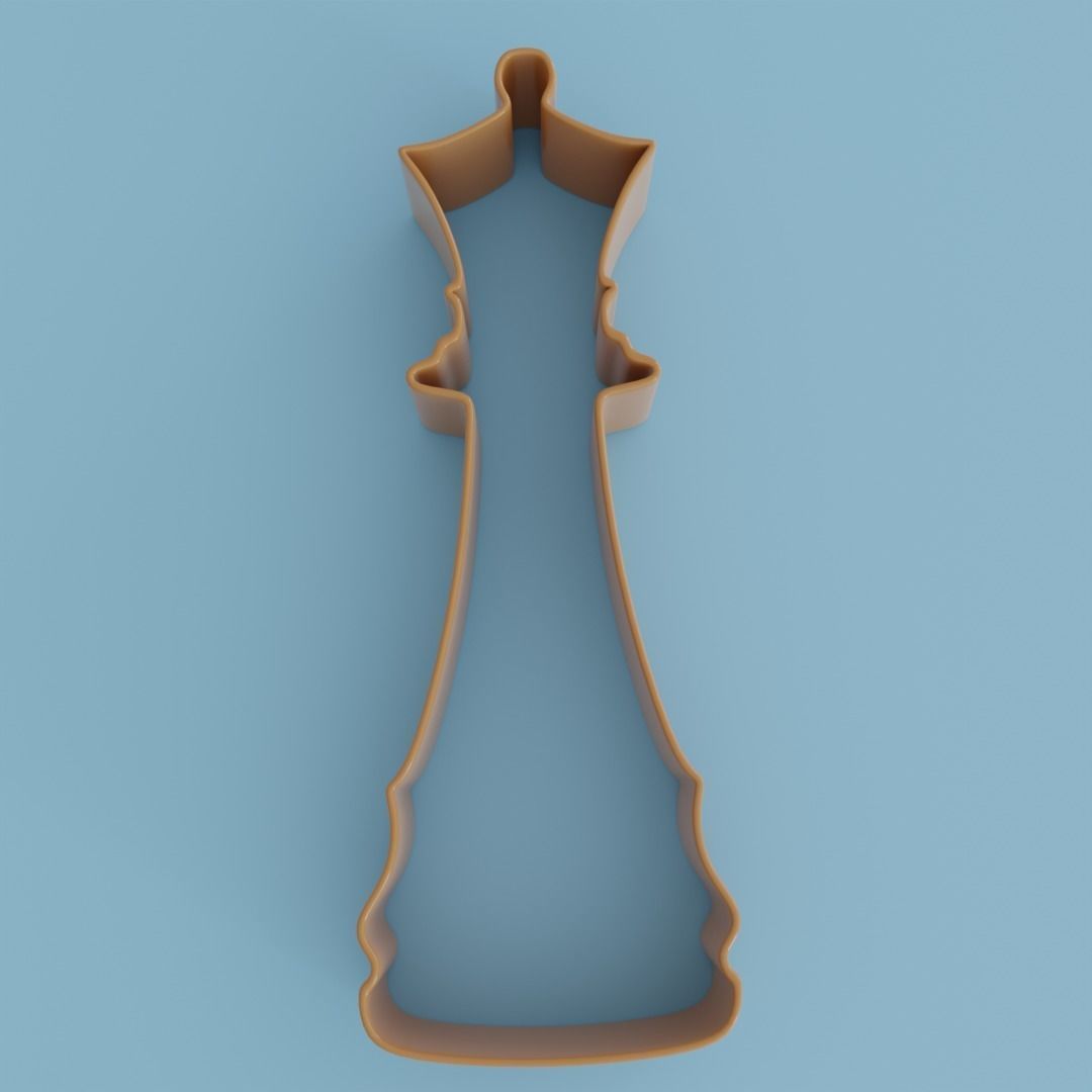 cookie cutter queen 3D print model_1
