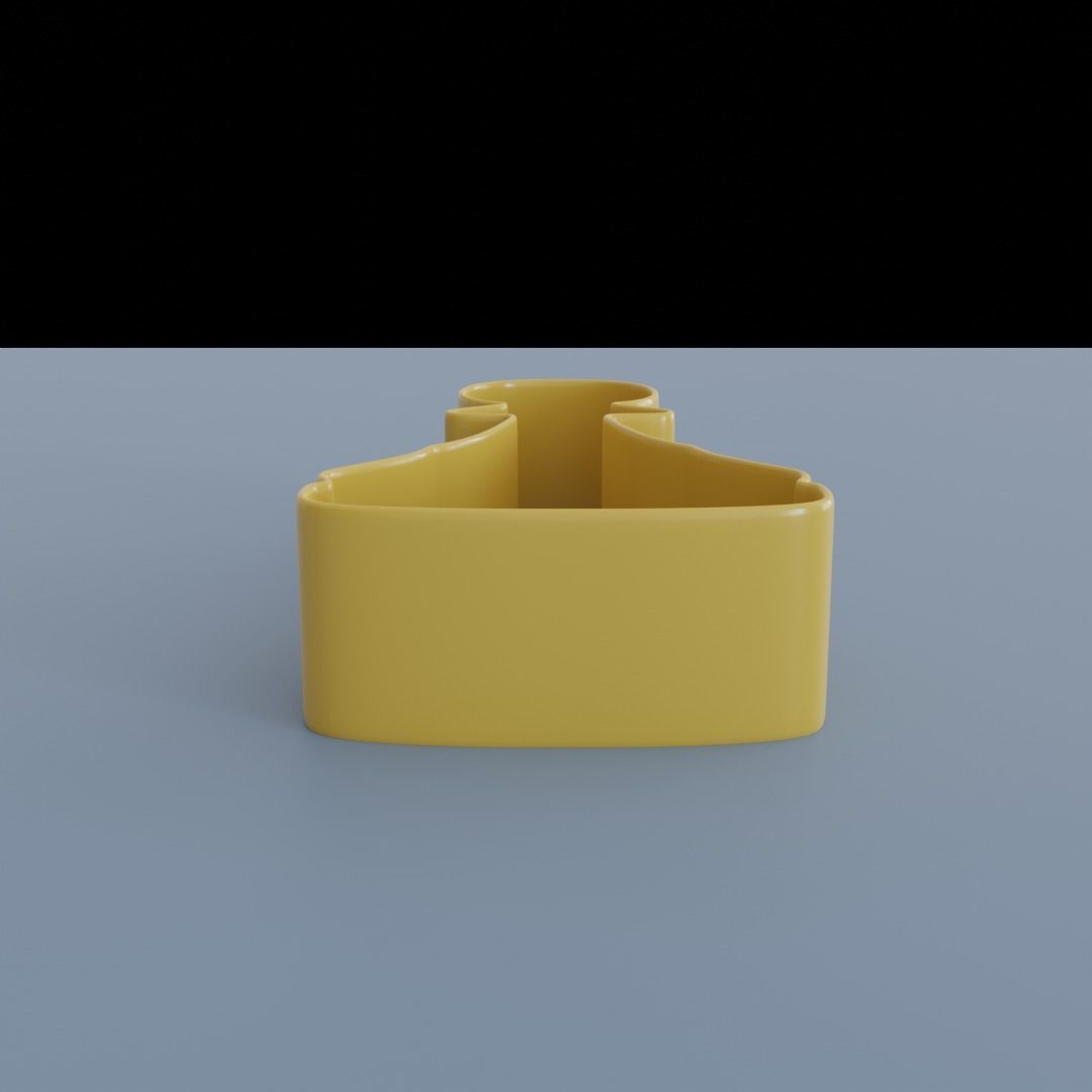 cookie cutter pawn 3D print model_2