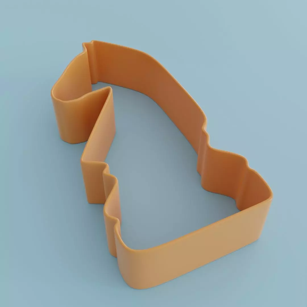 cookie cutter knight 3D print model