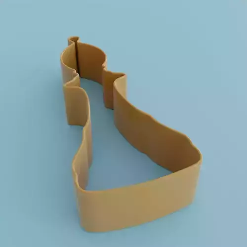 Bishop cookie cutter 3D print model