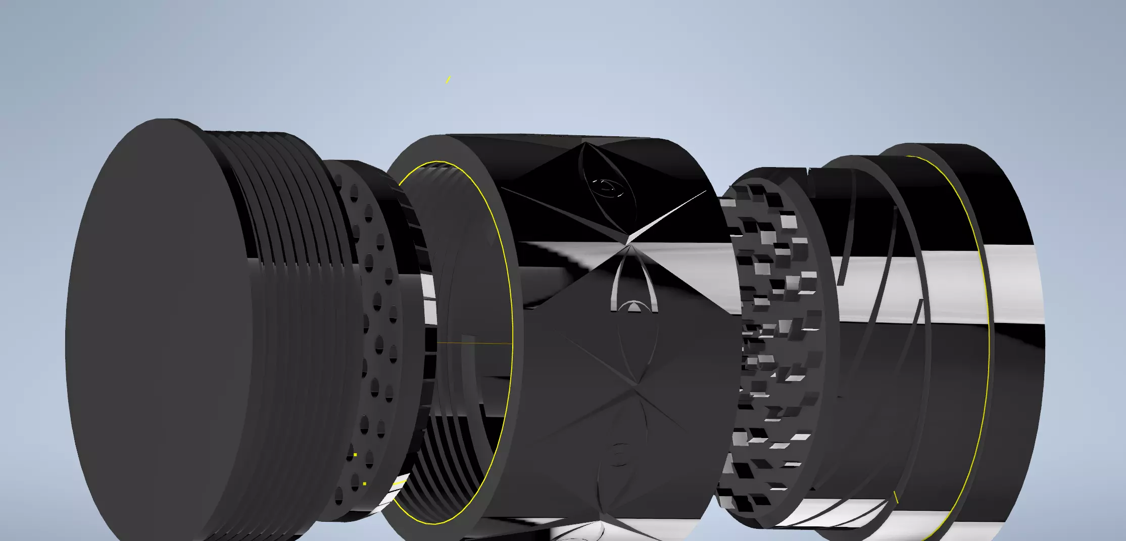 3D Printable Herb Grinder With Threads Free 3D print model_0