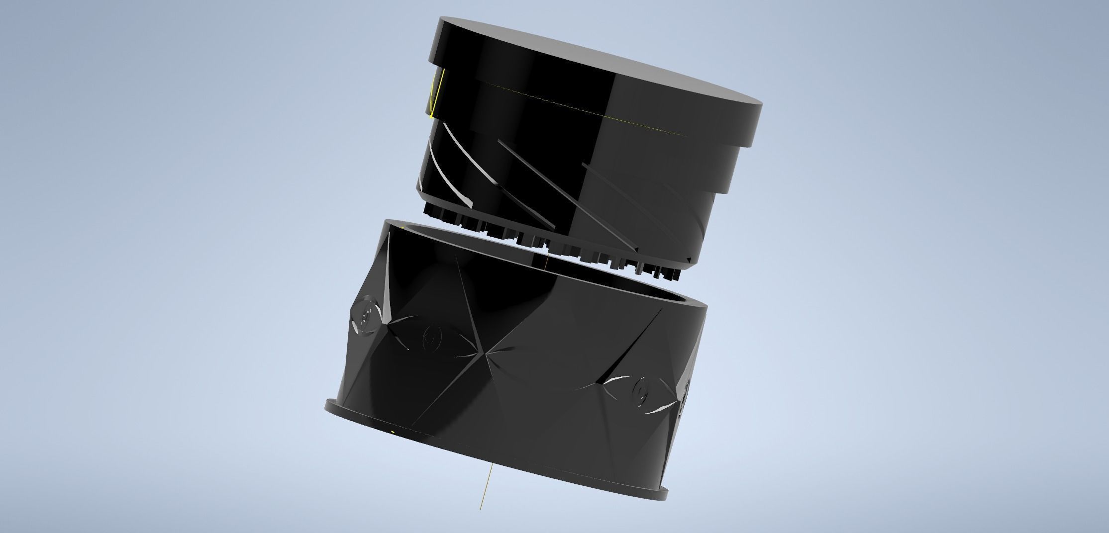 3D Printable Herb Grinder With Threads Free 3D print model_3