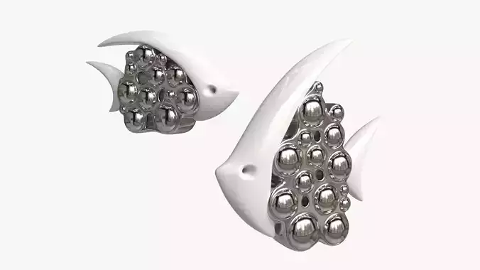 Ceramic Fish Figurines