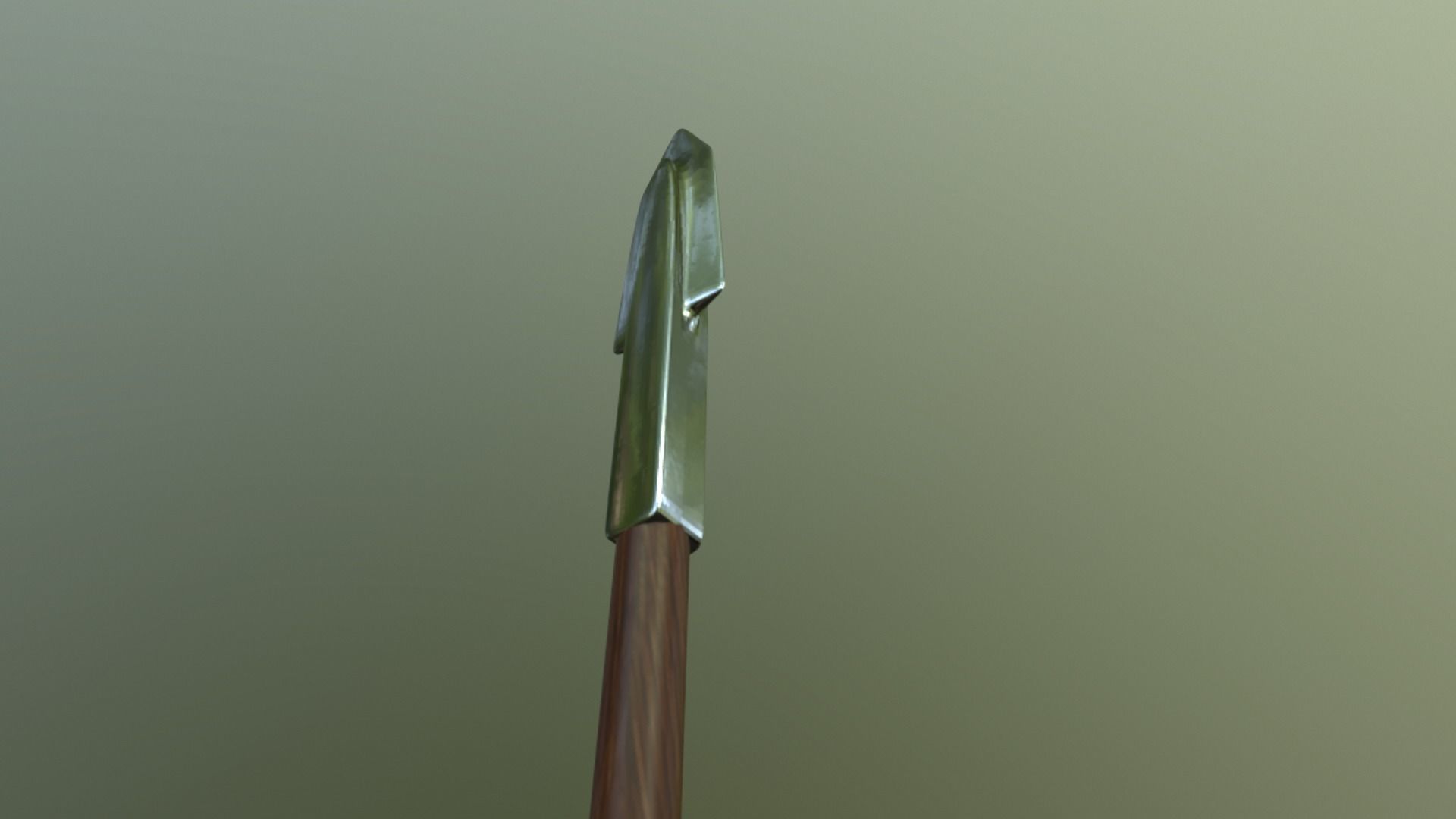 spear-01 sword Low-poly 3D model_3