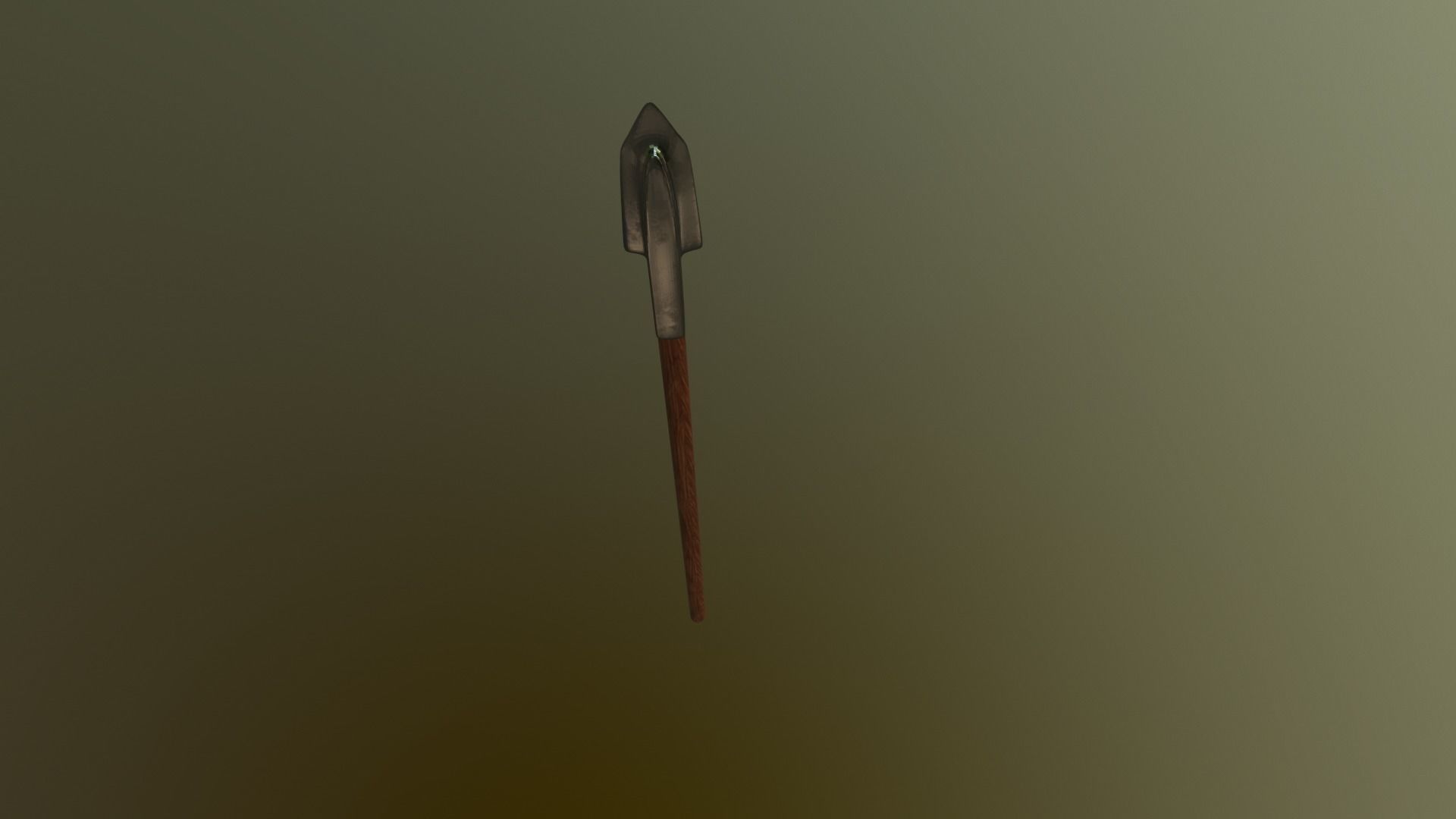 spear-01 sword Low-poly 3D model_2