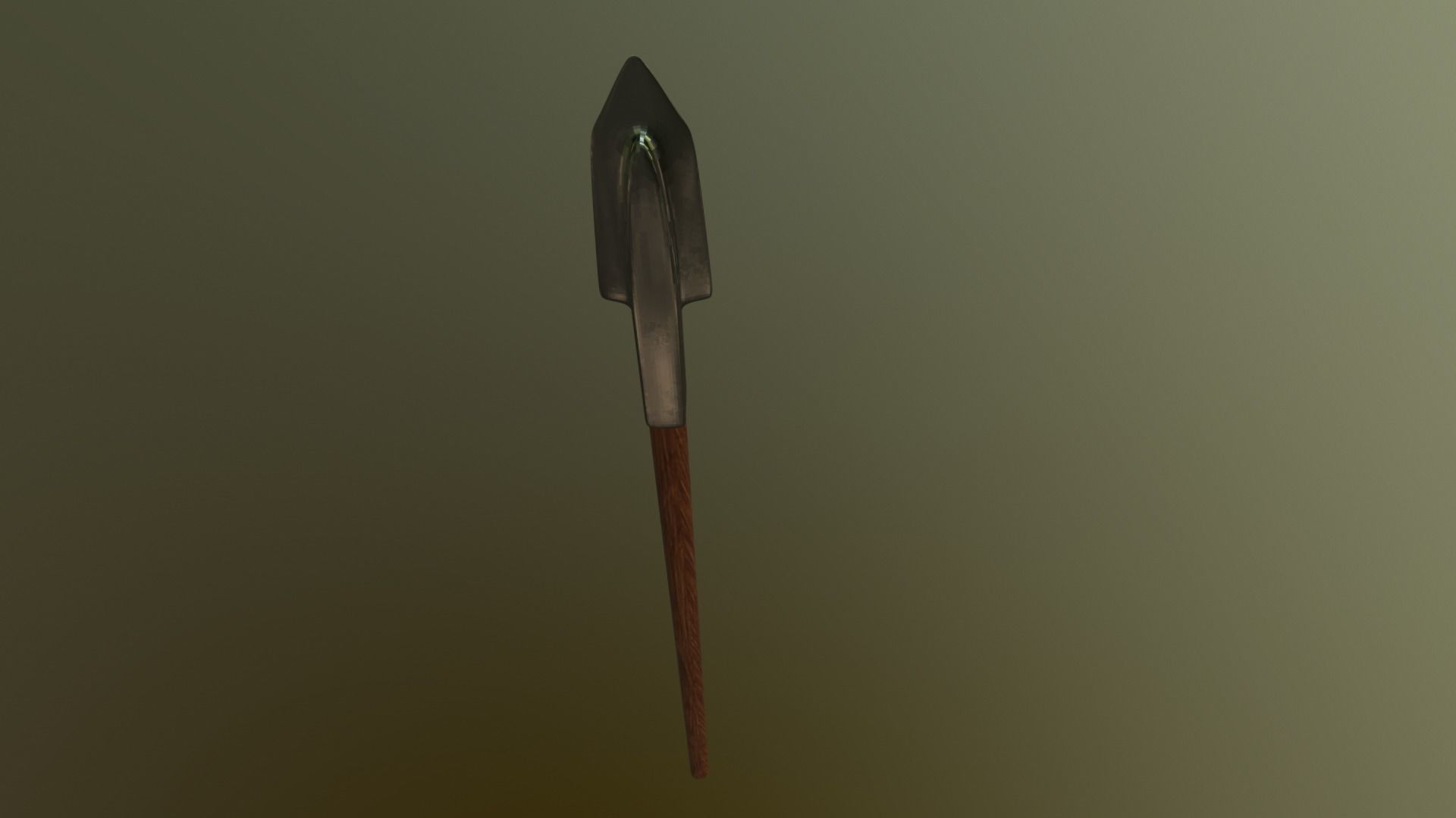 spear-01 sword Low-poly 3D model_4