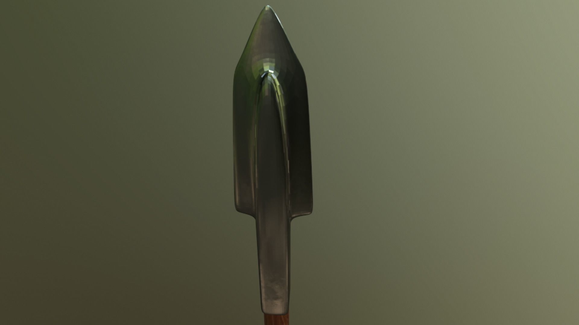 spear-01 sword Low-poly 3D model_8