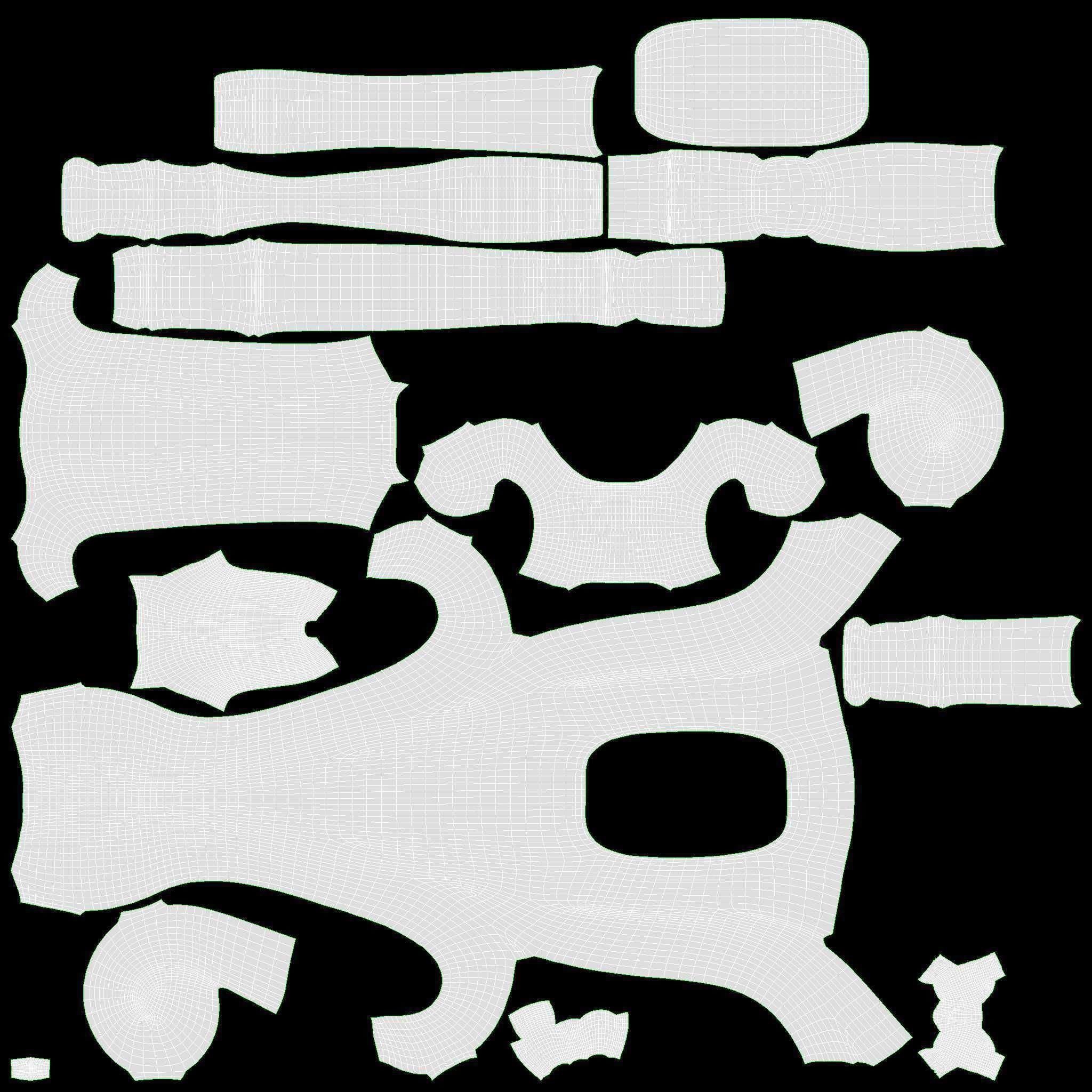 Modern Peacock Ceramic Figurine gold 3D model_8