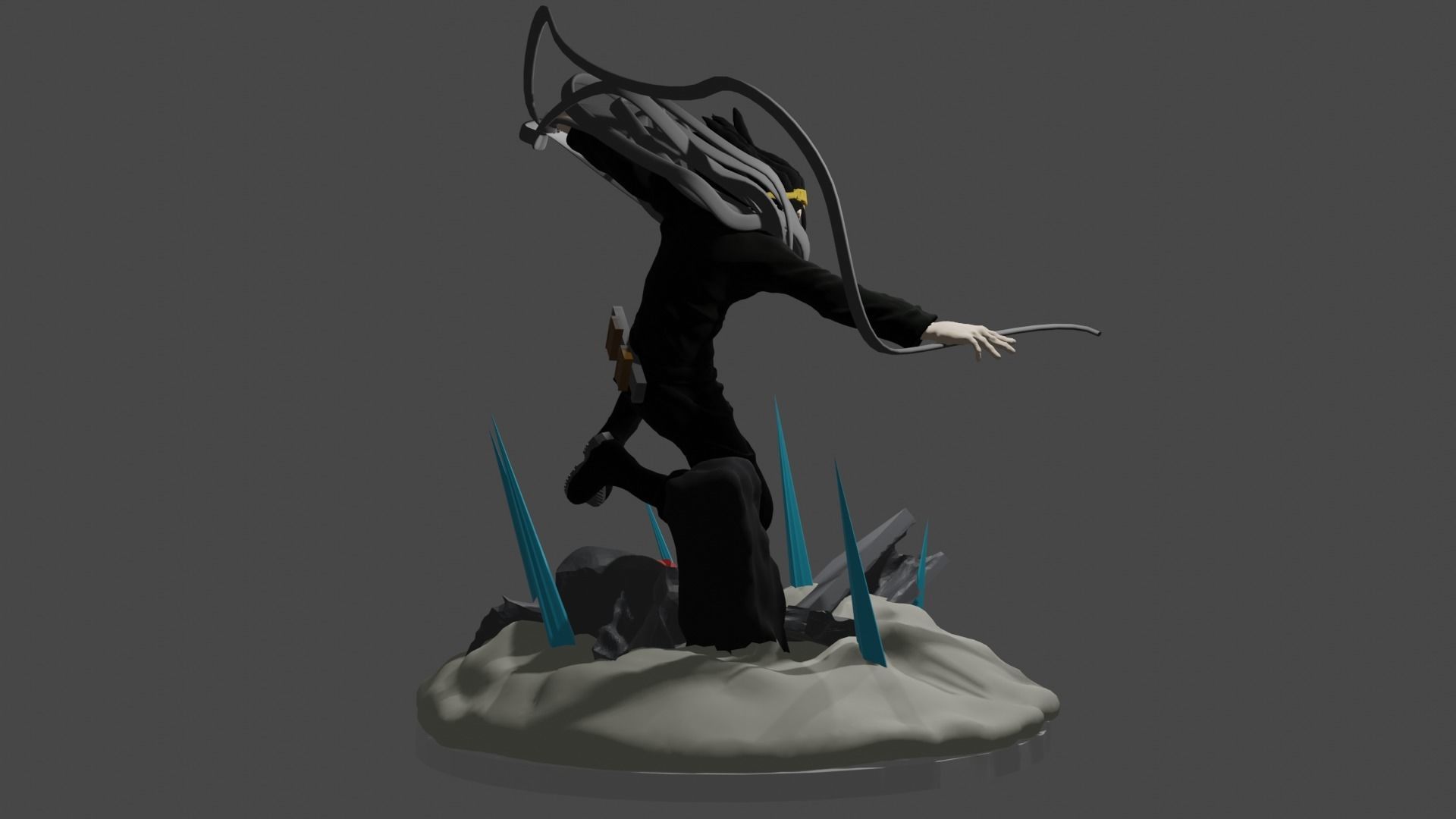 Shota Aizawa - Eraser Head Attacks  3D print model_7