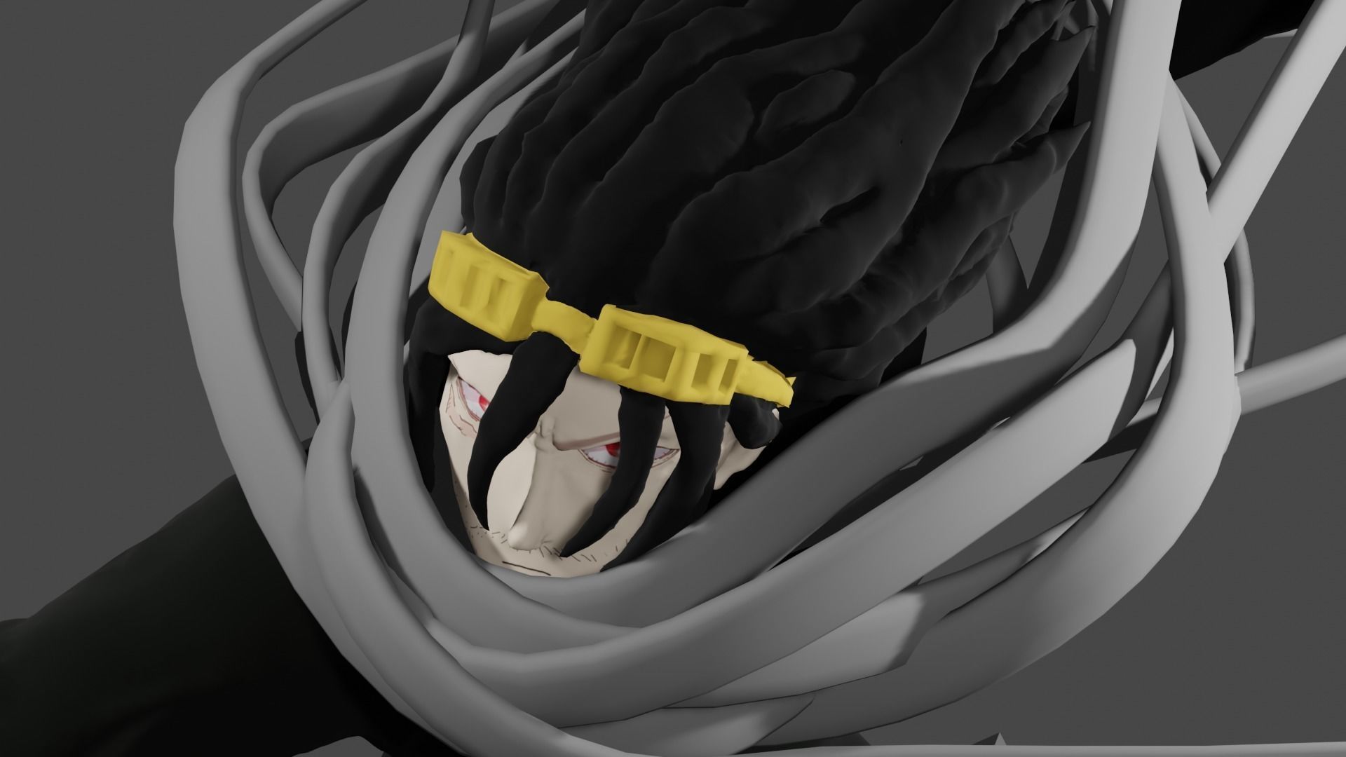 Shota Aizawa - Eraser Head Attacks  3D print model_3