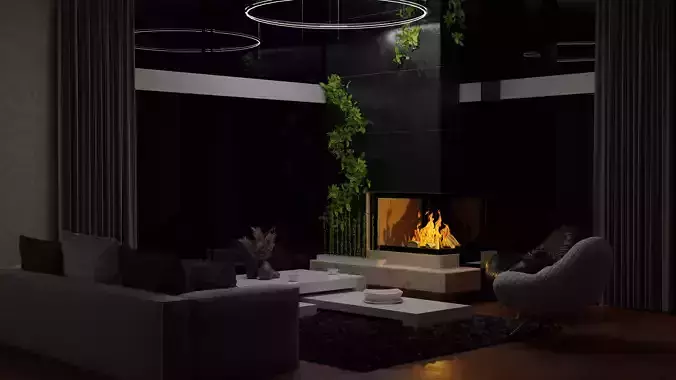 Modern Fireplace