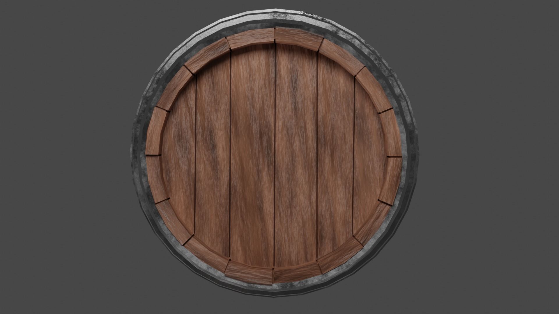 Barrel 3d model Free 3D model_1