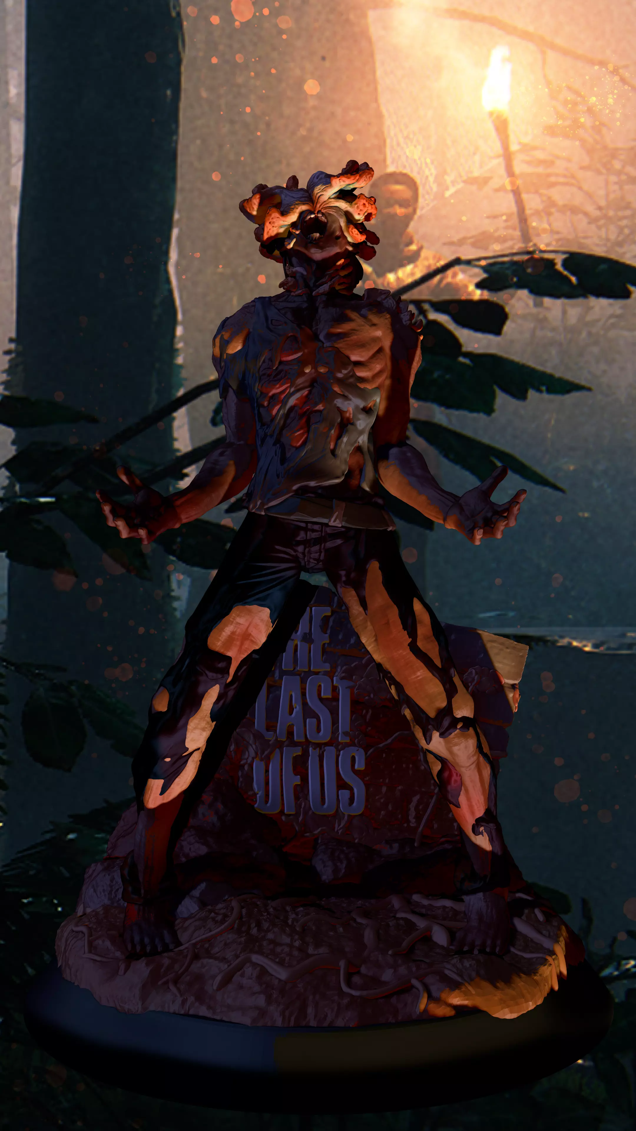 The Last of Us Infected 3D print model_0