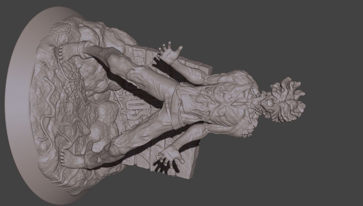 The Last of Us Infected 3D print model_2