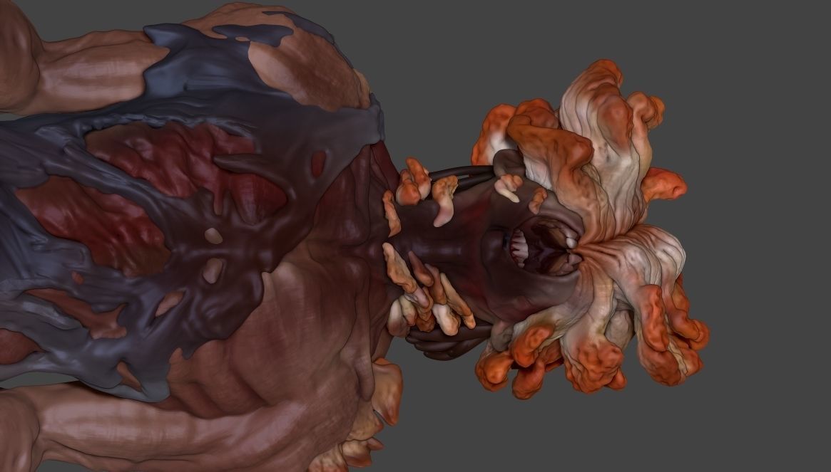 The Last of Us Infected 3D print model_5