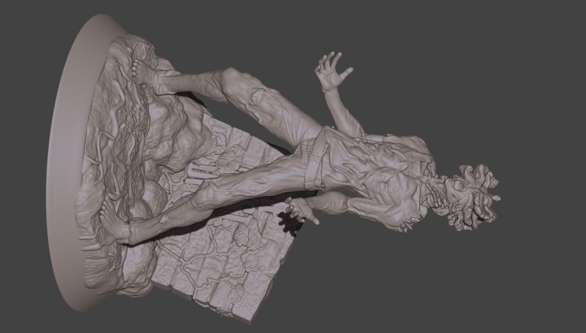 The Last of Us Infected 3D print model_3