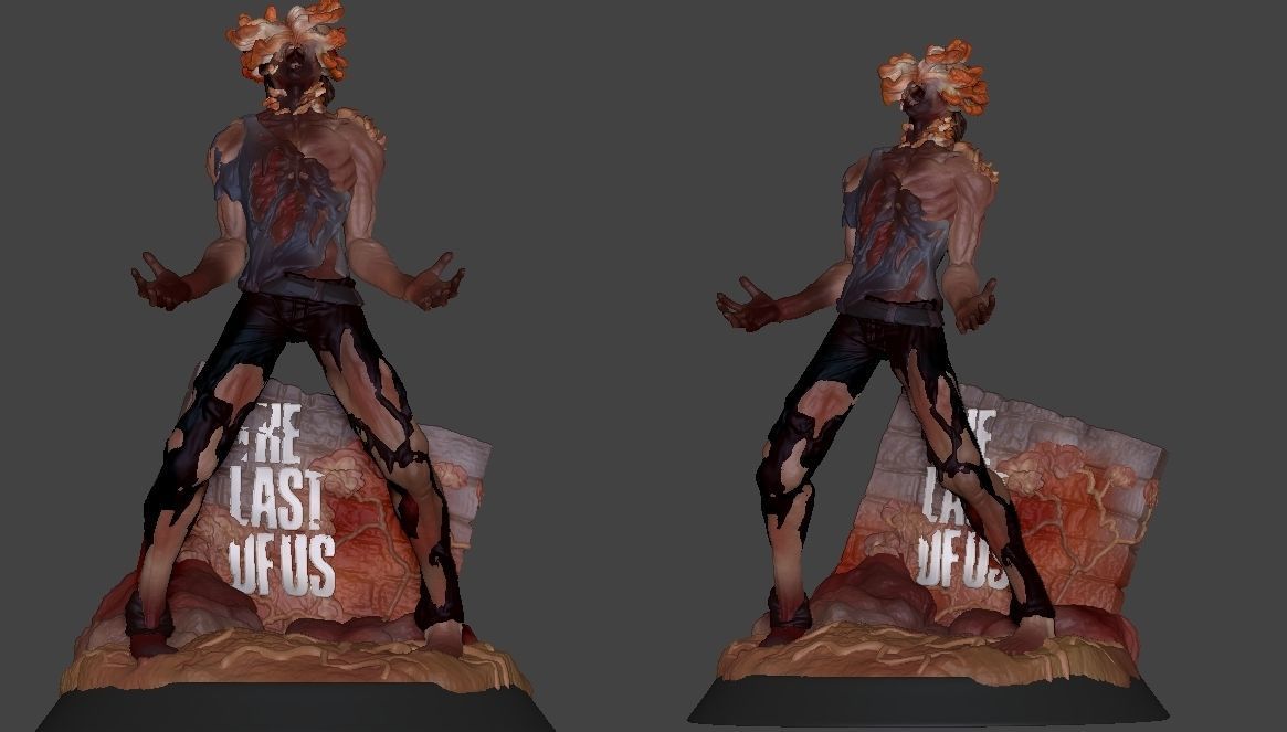 The Last of Us Infected 3D print model_8