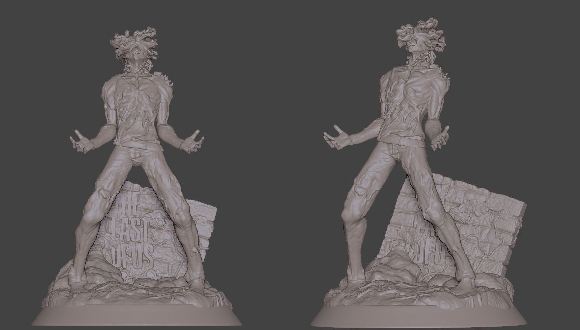 The Last of Us Infected 3D print model_9
