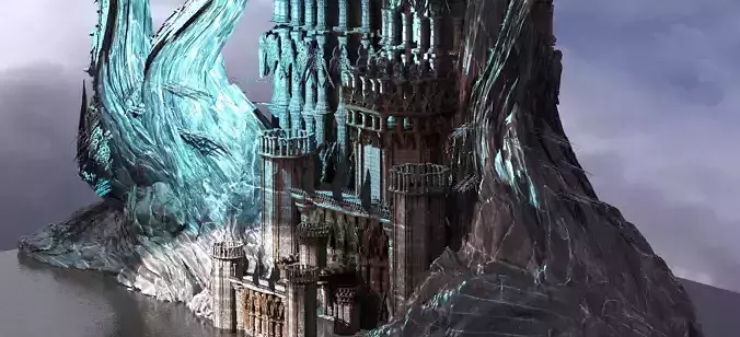 Great Cliffs Dark ages Kit bash 2