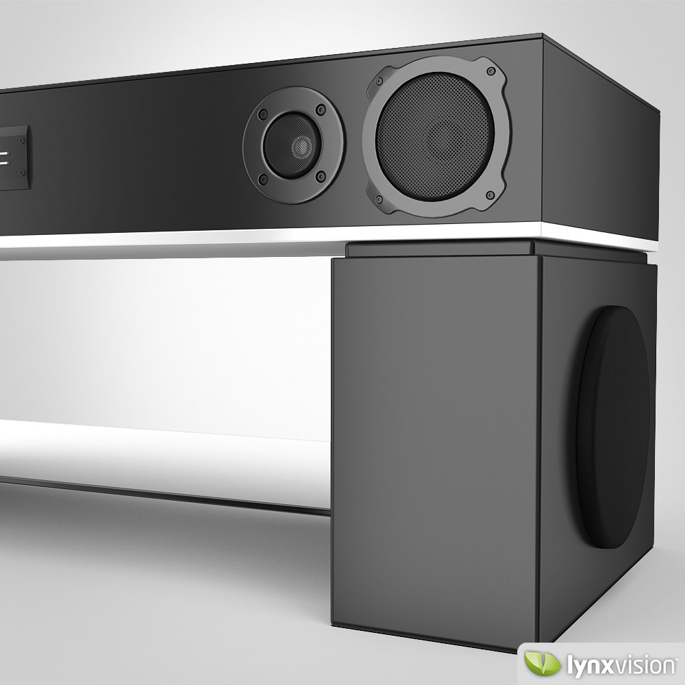 Sharp Home Cinema System 3D model_1