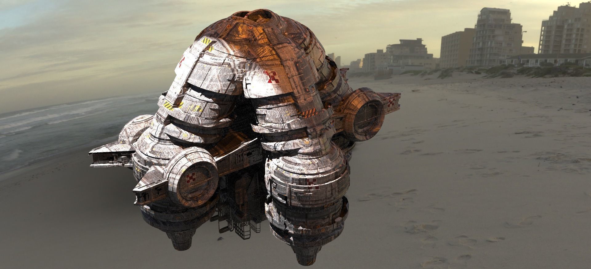 Dark Sith Platforms base 3 3D model_1