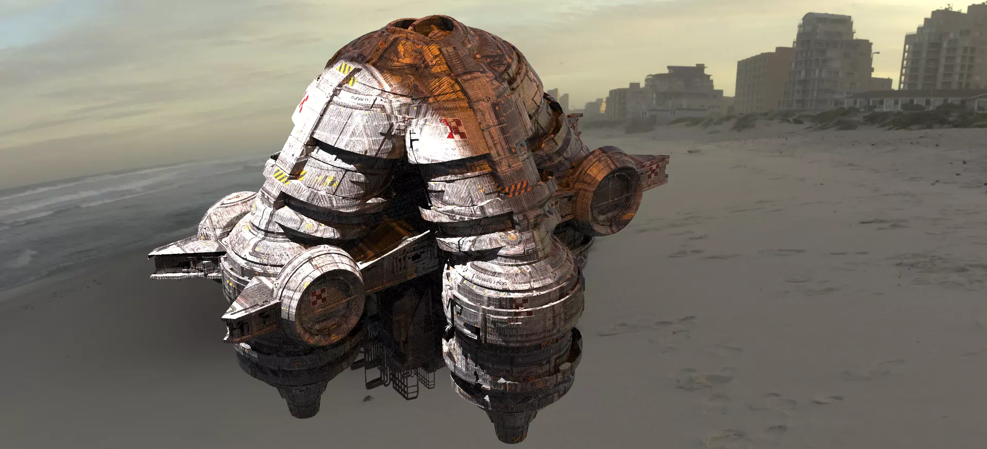 Dark Sith Platforms base 3 3D model_0