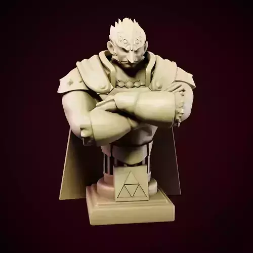 Zelda - Ganondorf Bust 3D print model