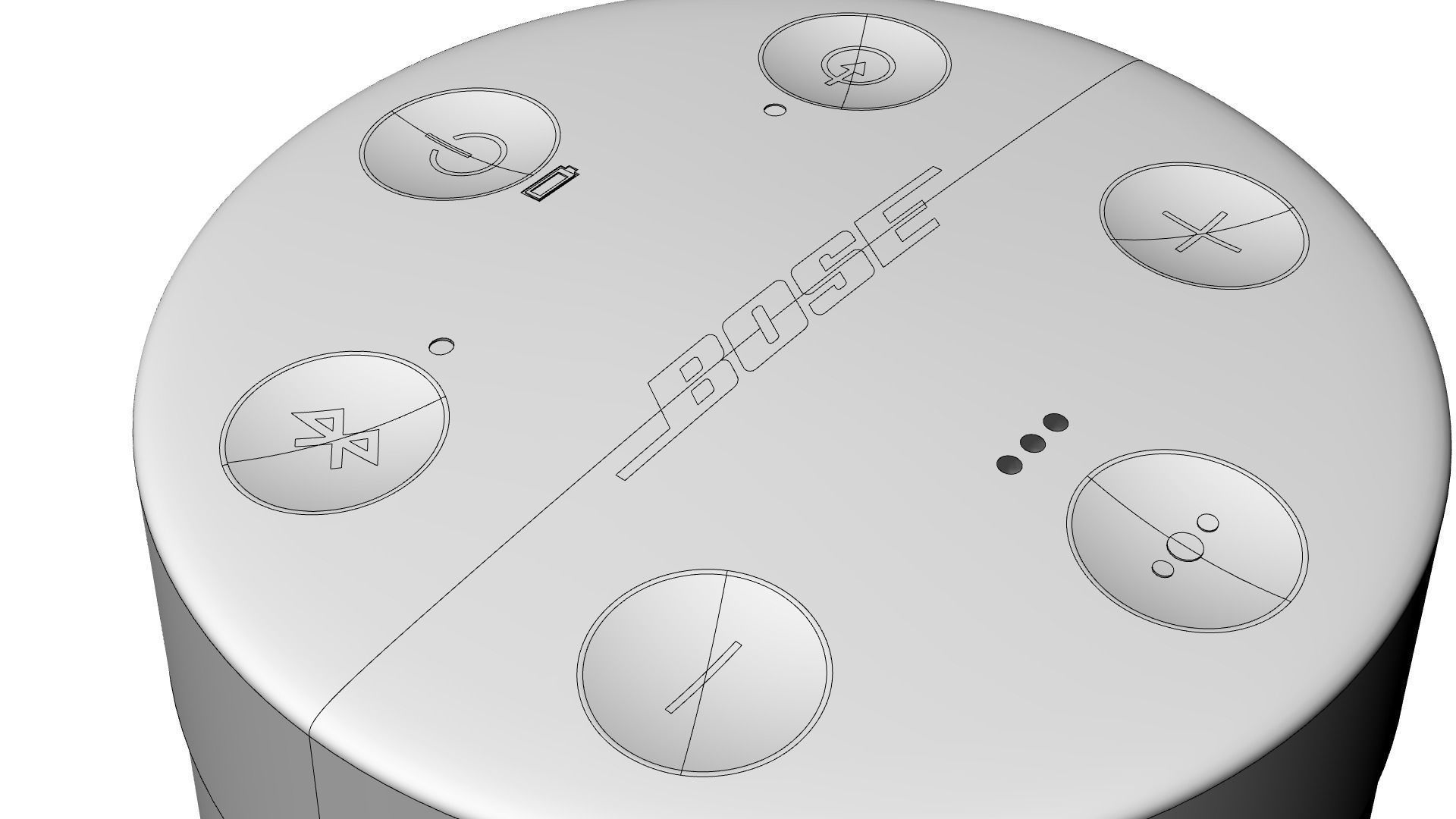 BOSE REVOLVE SOUNDLINK SPEAKER 3D model_6