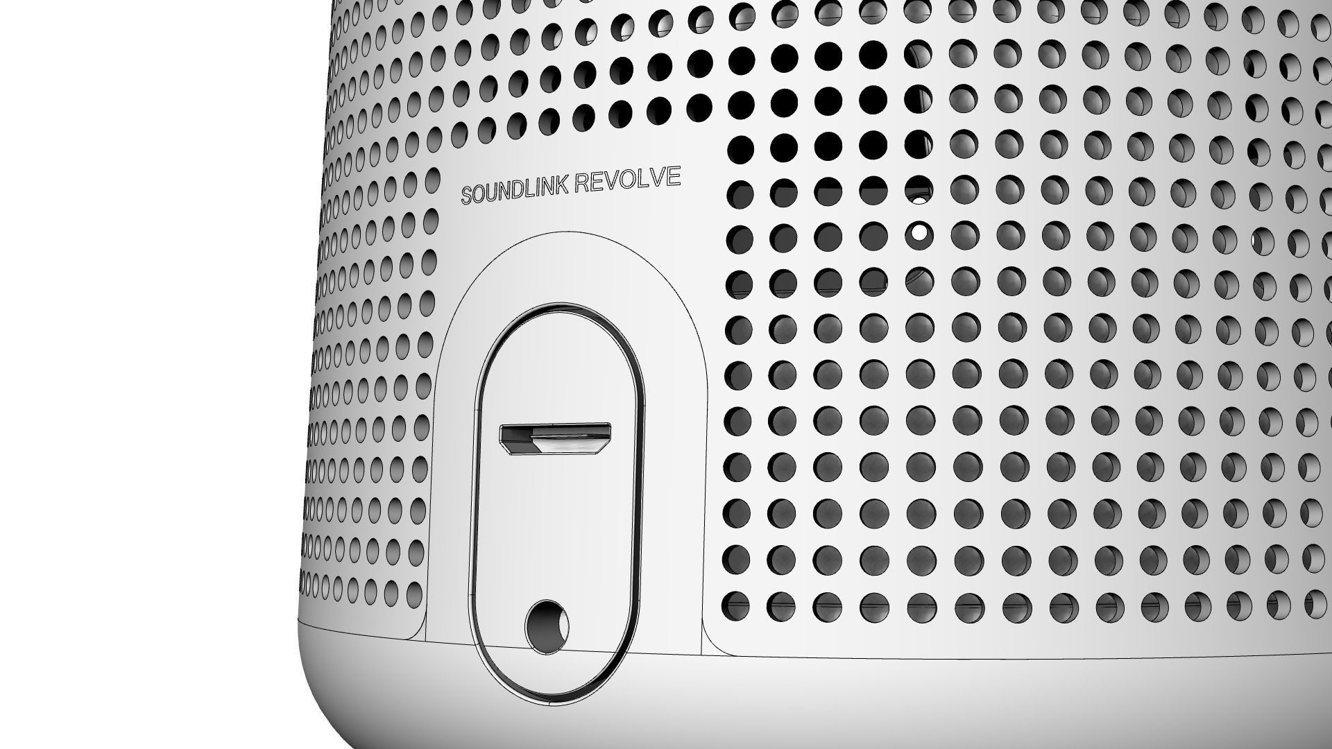 BOSE REVOLVE SOUNDLINK SPEAKER 3D model_7