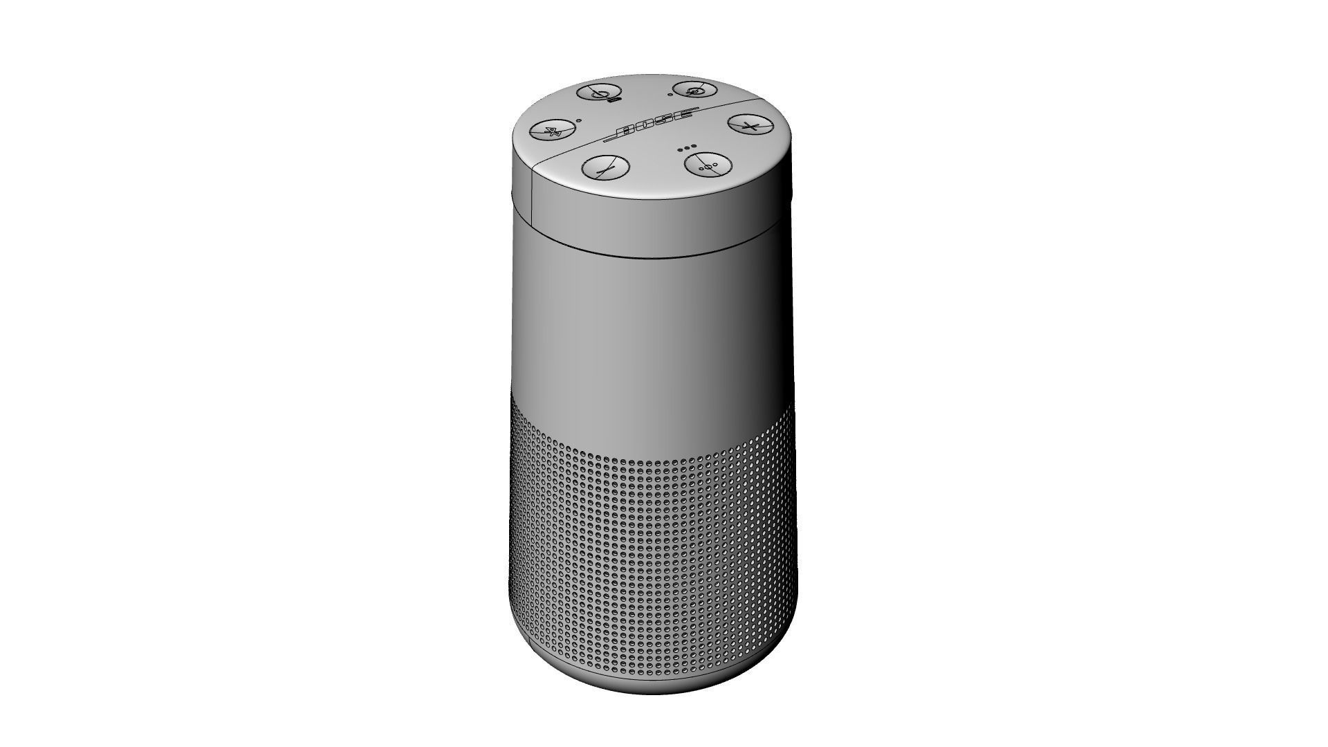 BOSE REVOLVE SOUNDLINK SPEAKER 3D model_4