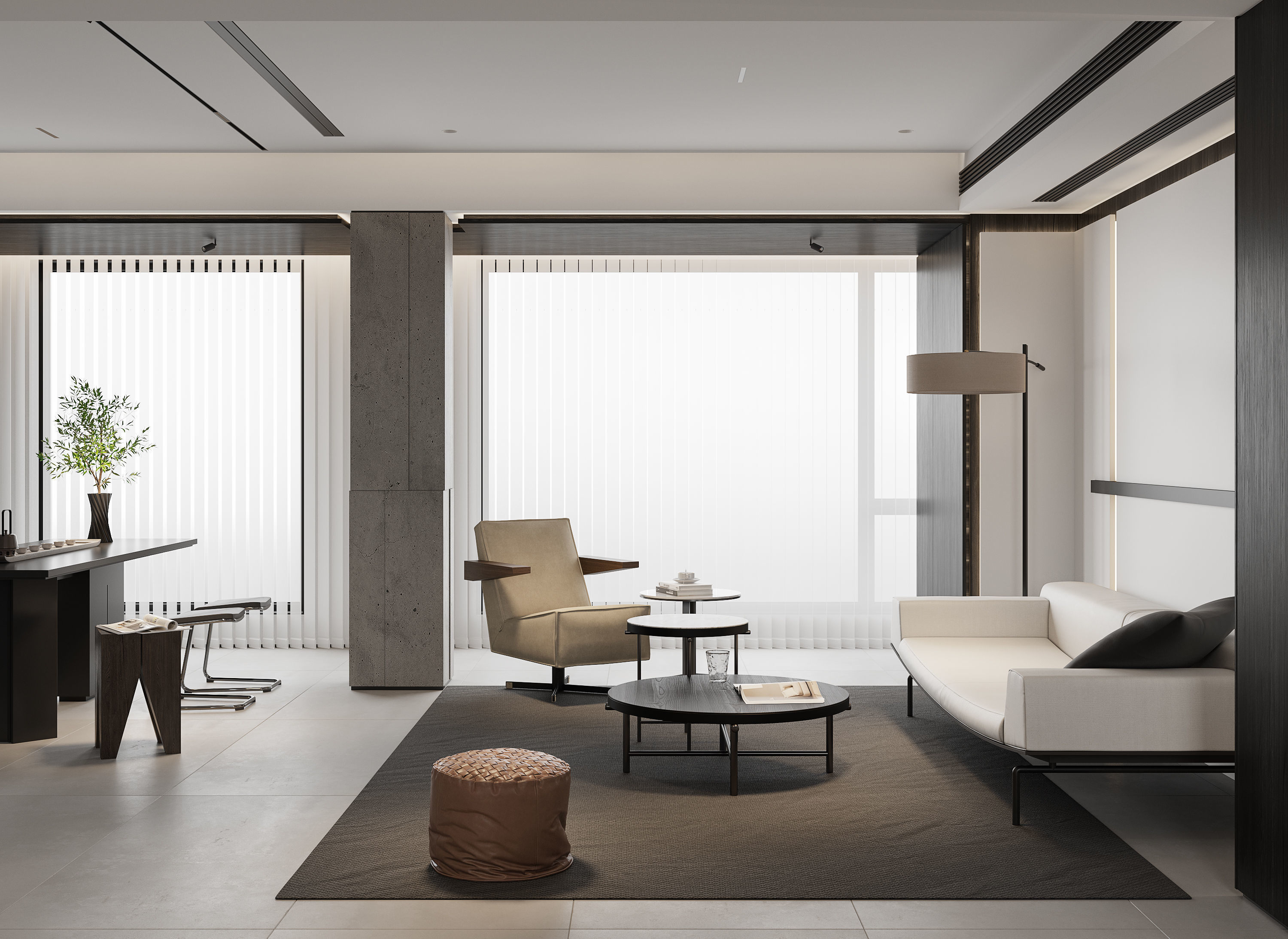 Minimalist style 3D model 3D model_2