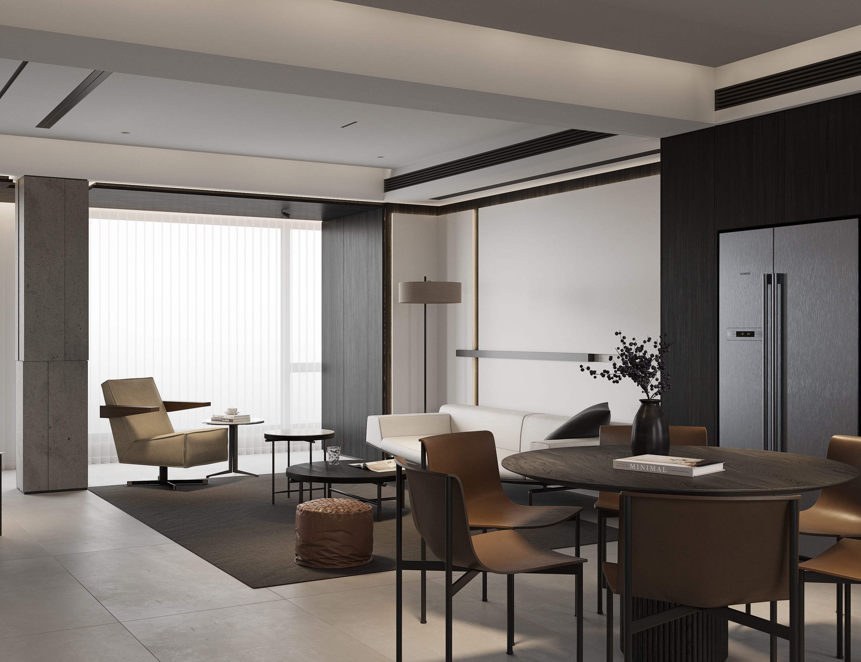 Minimalist style 3D model 3D model_8