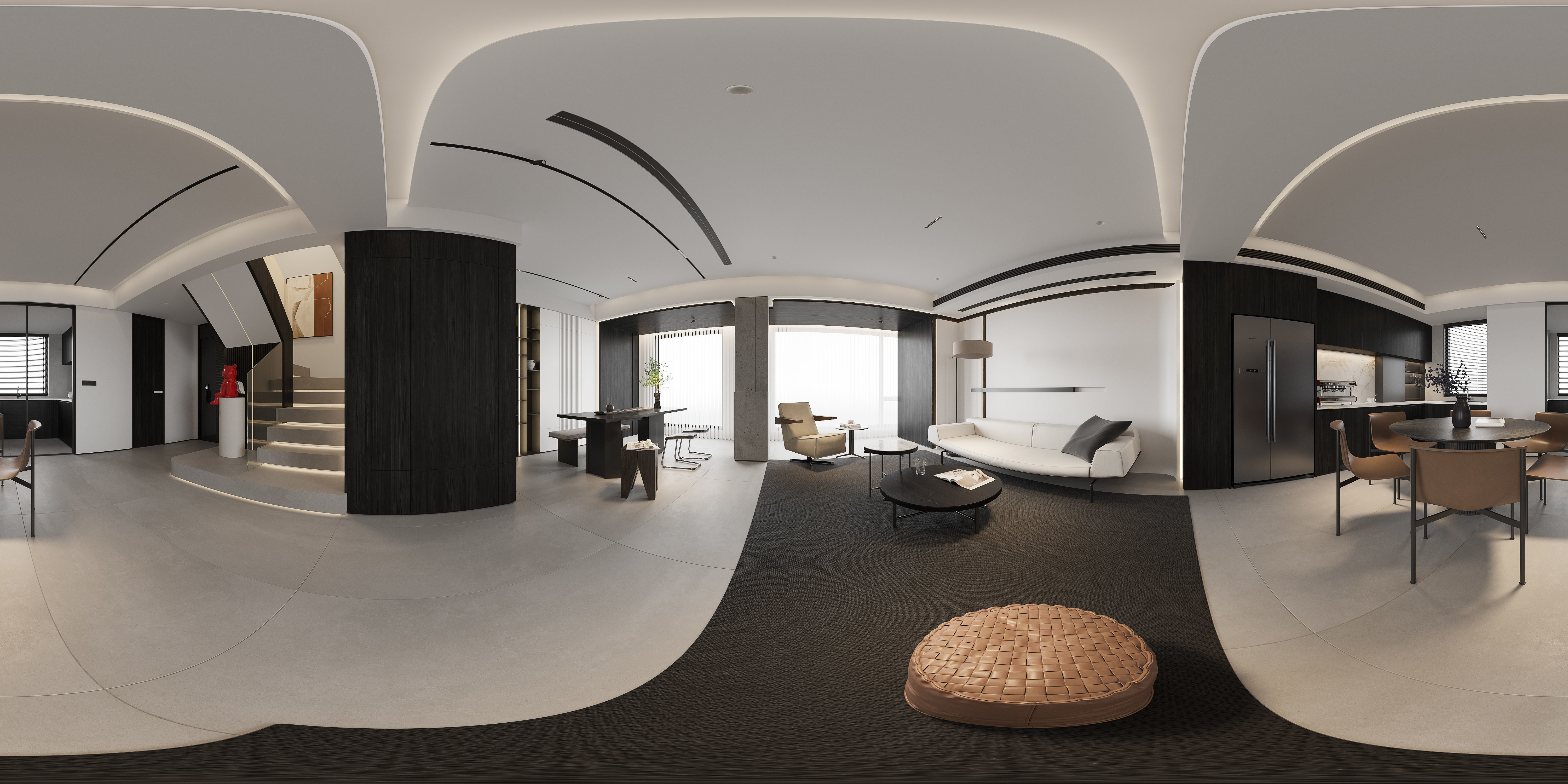 Minimalist style 3D model 3D model_7