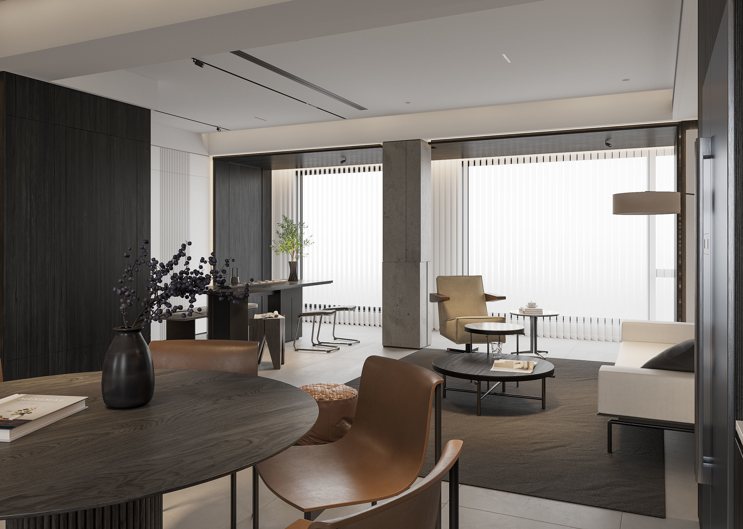 Minimalist style 3D model 3D model_9