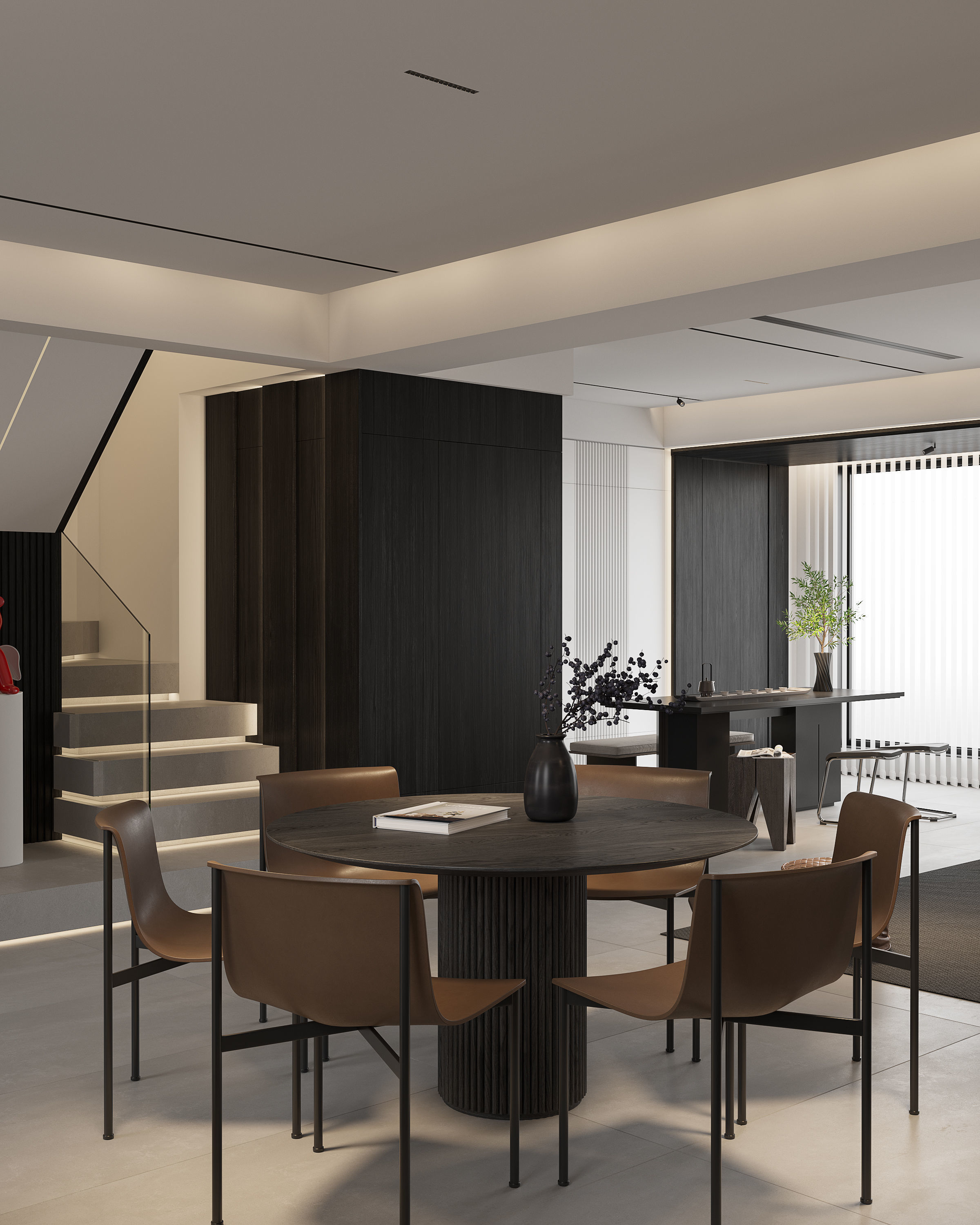 Minimalist style 3D model 3D model_1