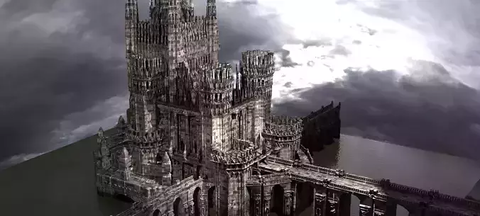 Sir Kay Kastle fortress 2 Kitbash extended