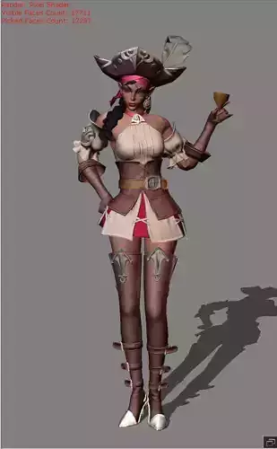 Karina Black Pearl Skin 03