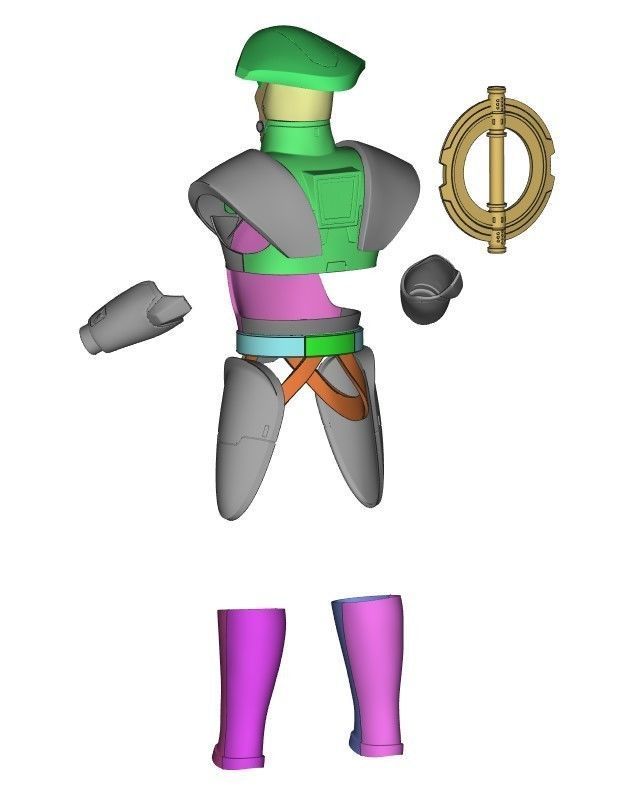 5th Brother Inquisitor Full Size Props 3D STL Files 3D print model_1