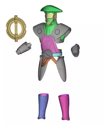 5th Brother Inquisitor Full Size Props 3D STL Files