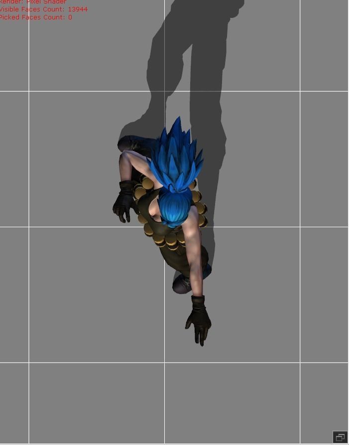 Karina - Leona KOF Skin 06 Low-poly 3D model_5