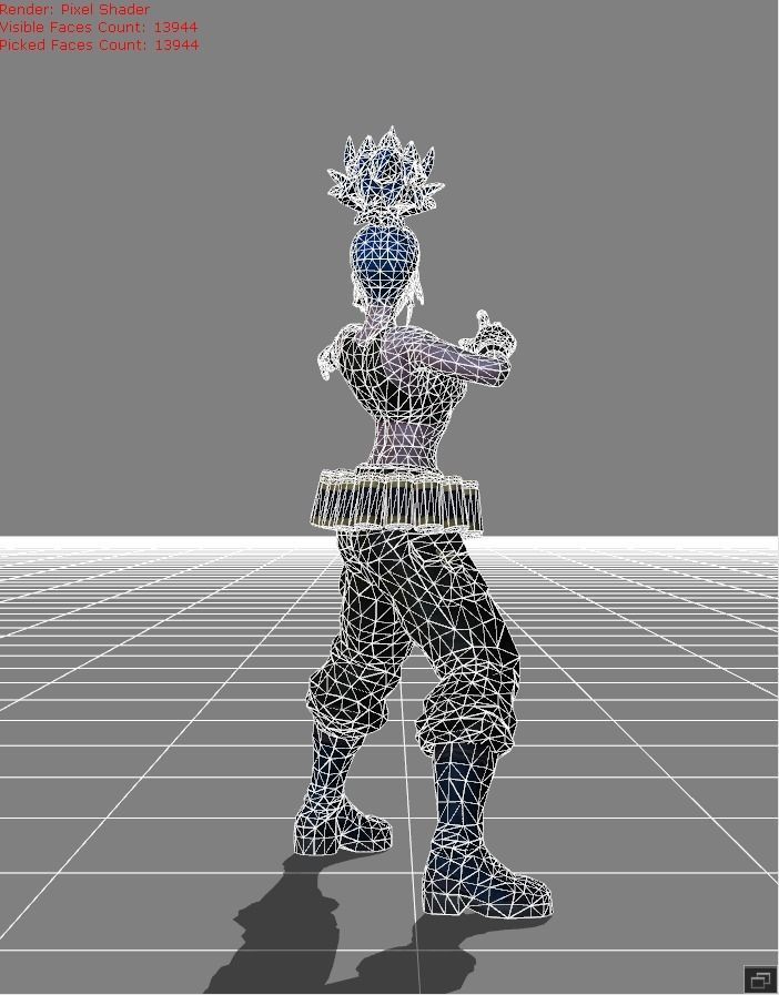 Karina - Leona KOF Skin 06 Low-poly 3D model_7