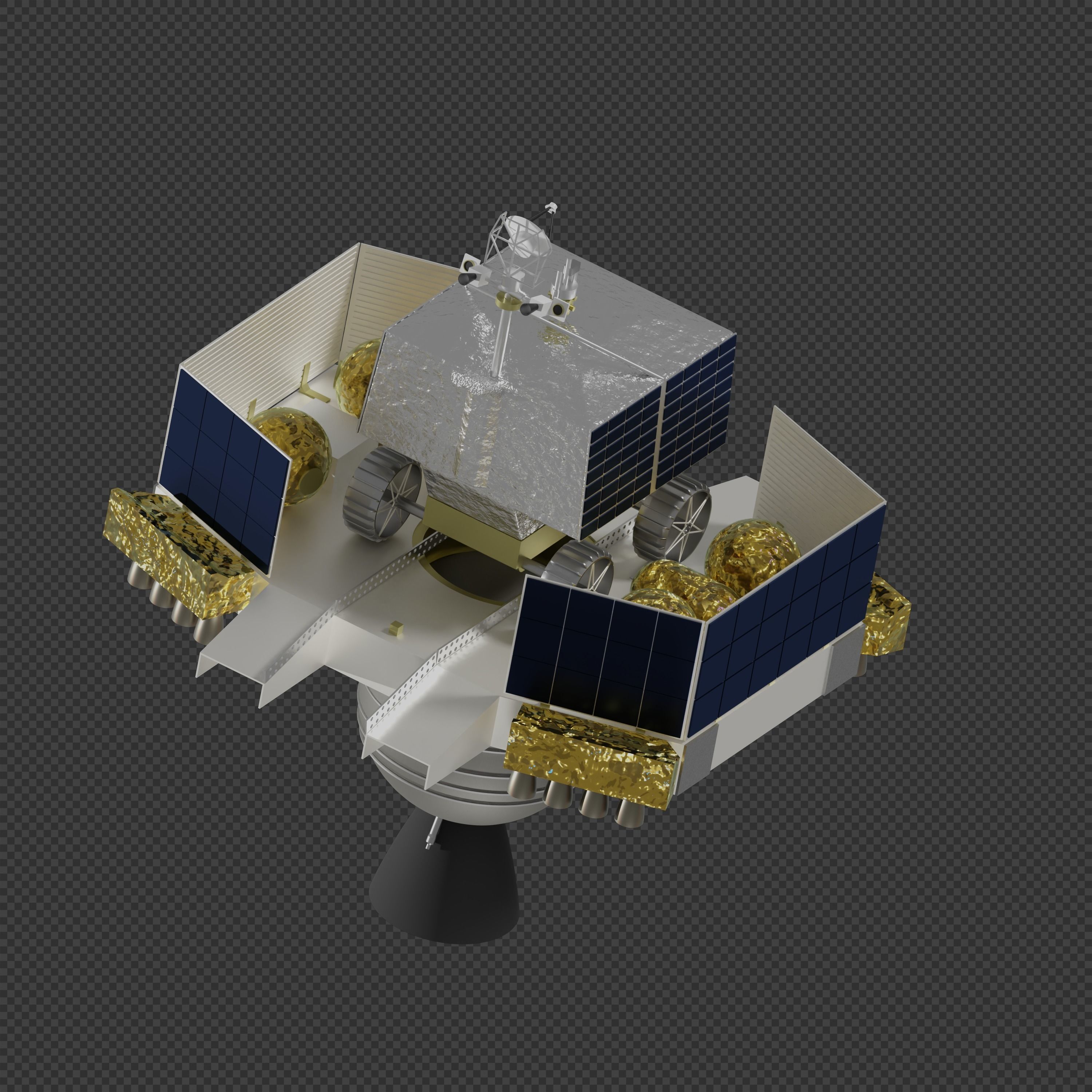 NASA Lunar Pallet Lander 3D model_0