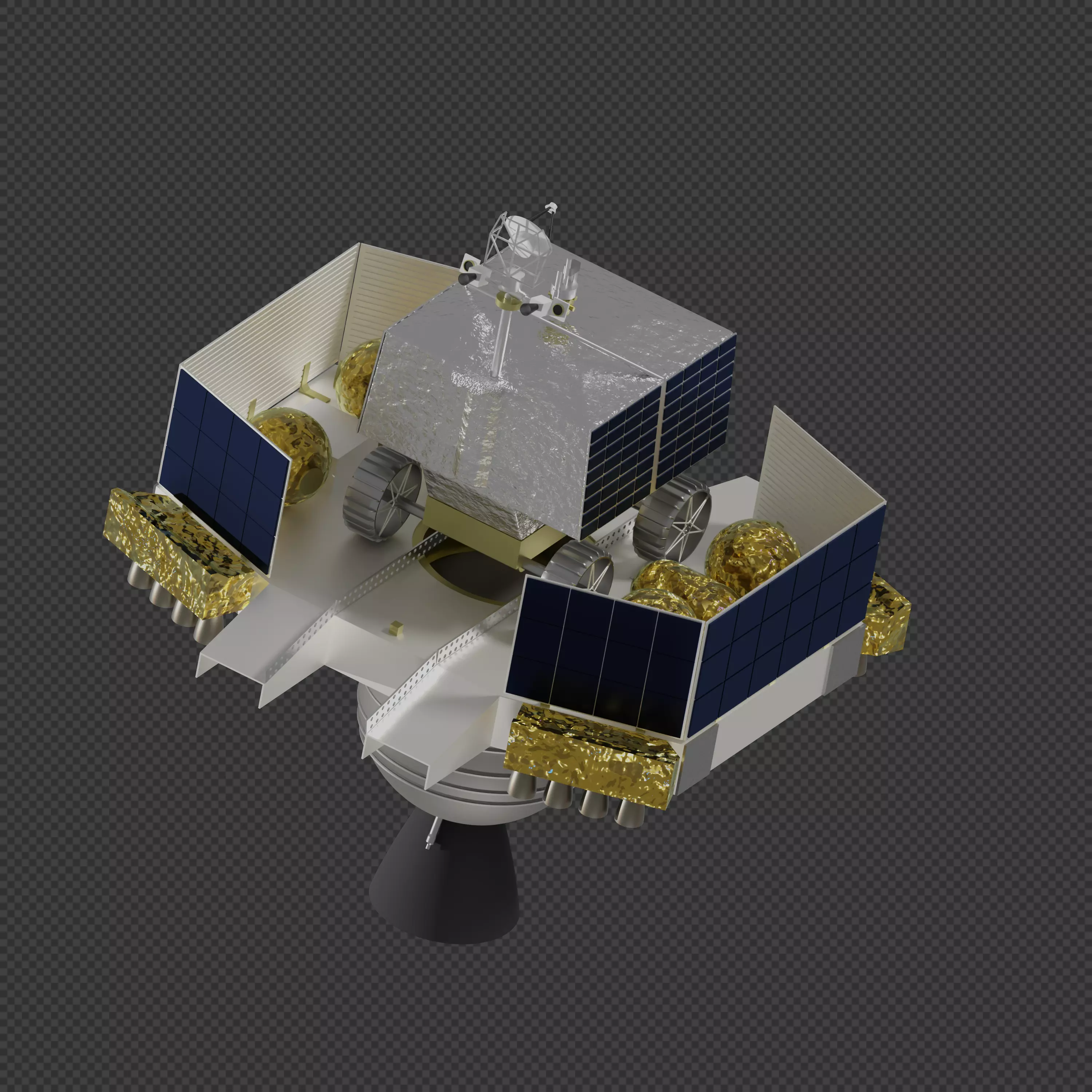 NASA Lunar Pallet Lander 3D model_0
