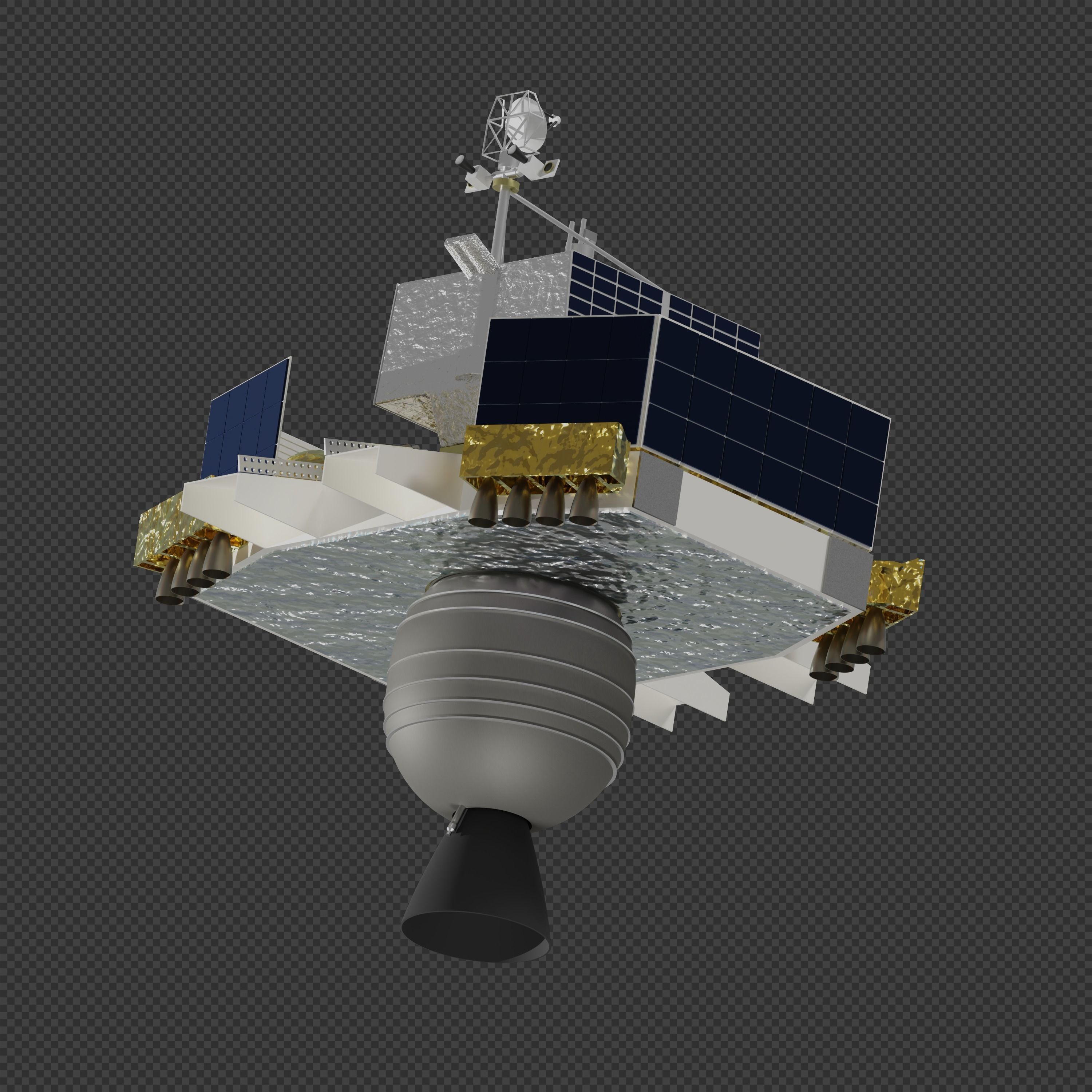 NASA Lunar Pallet Lander 3D model_1