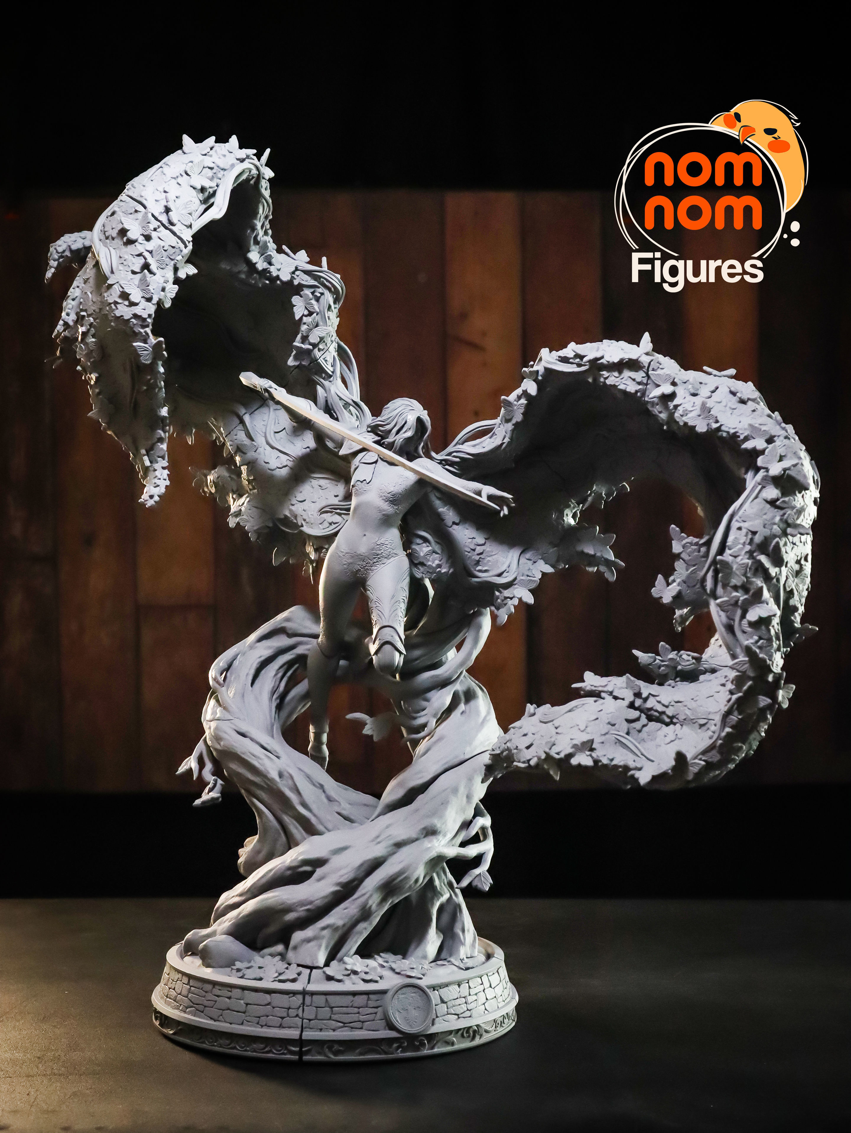 Malenia Goddess of Rot- Elden Ring 3D print model_8
