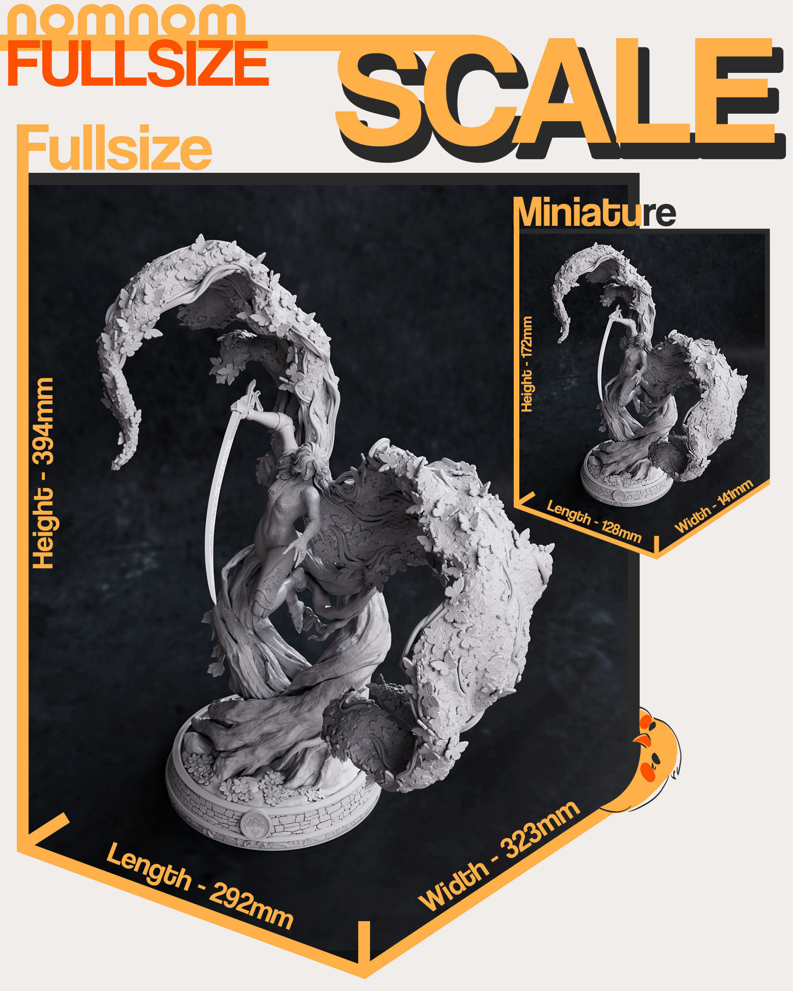 Malenia Goddess of Rot- Elden Ring 3D print model_2