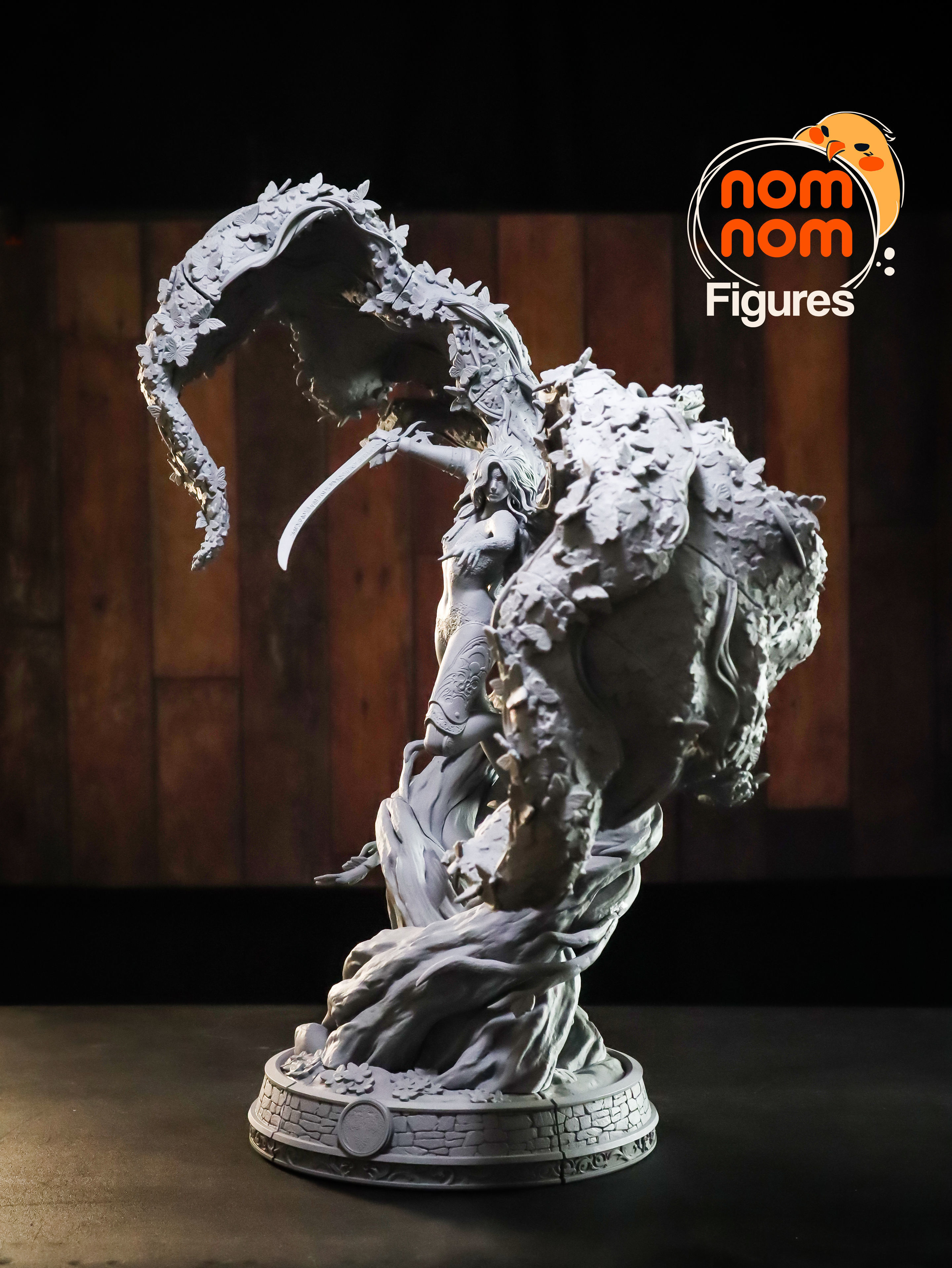 Malenia Goddess of Rot- Elden Ring 3D print model_10