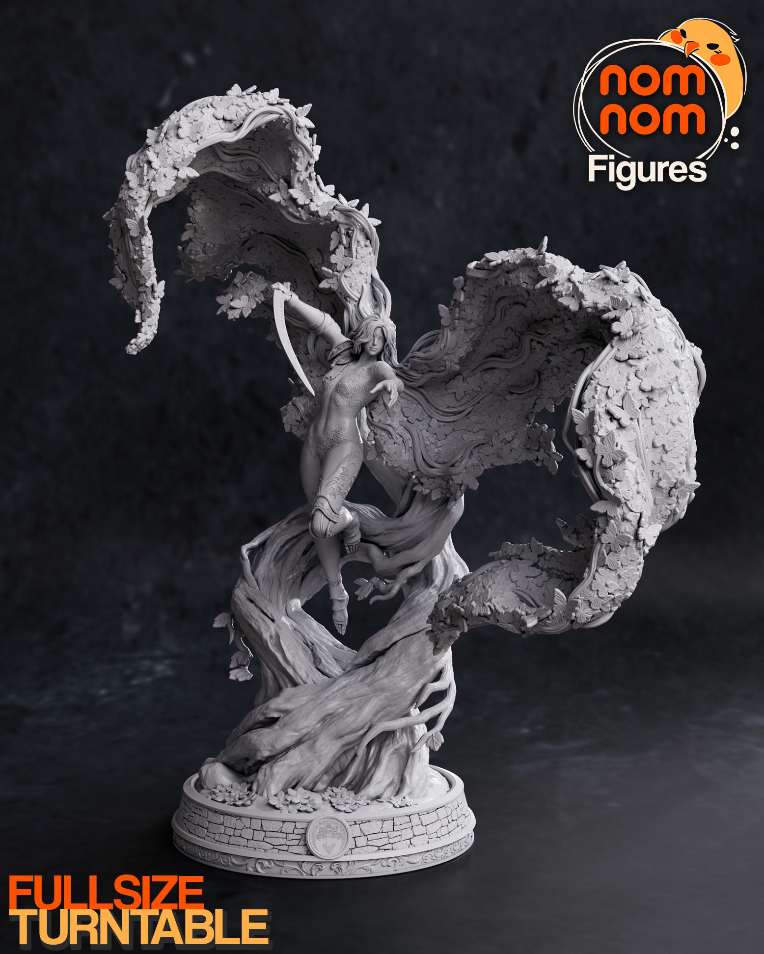 Malenia Goddess of Rot- Elden Ring 3D print model_4
